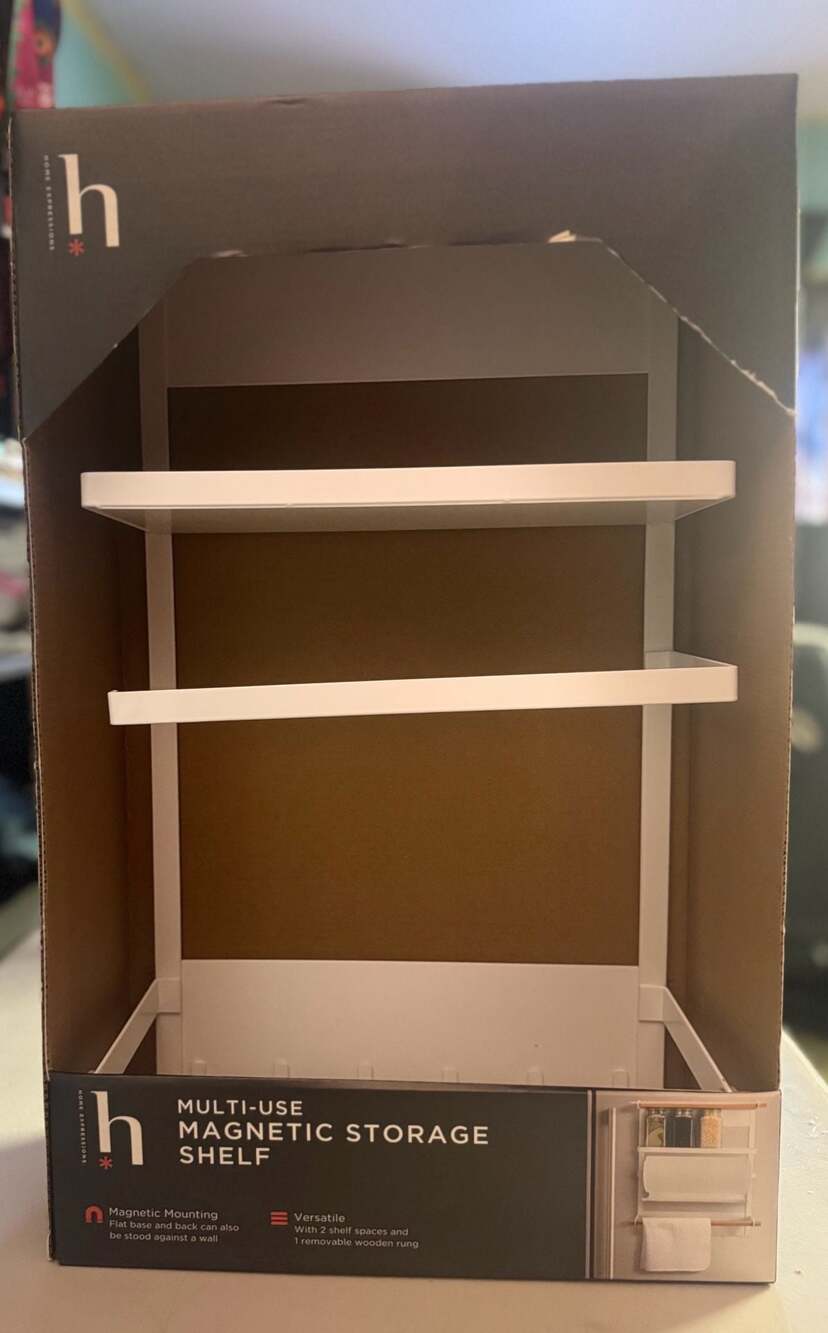 Home Expressions Multi-Use Magnetic Storage Shelf